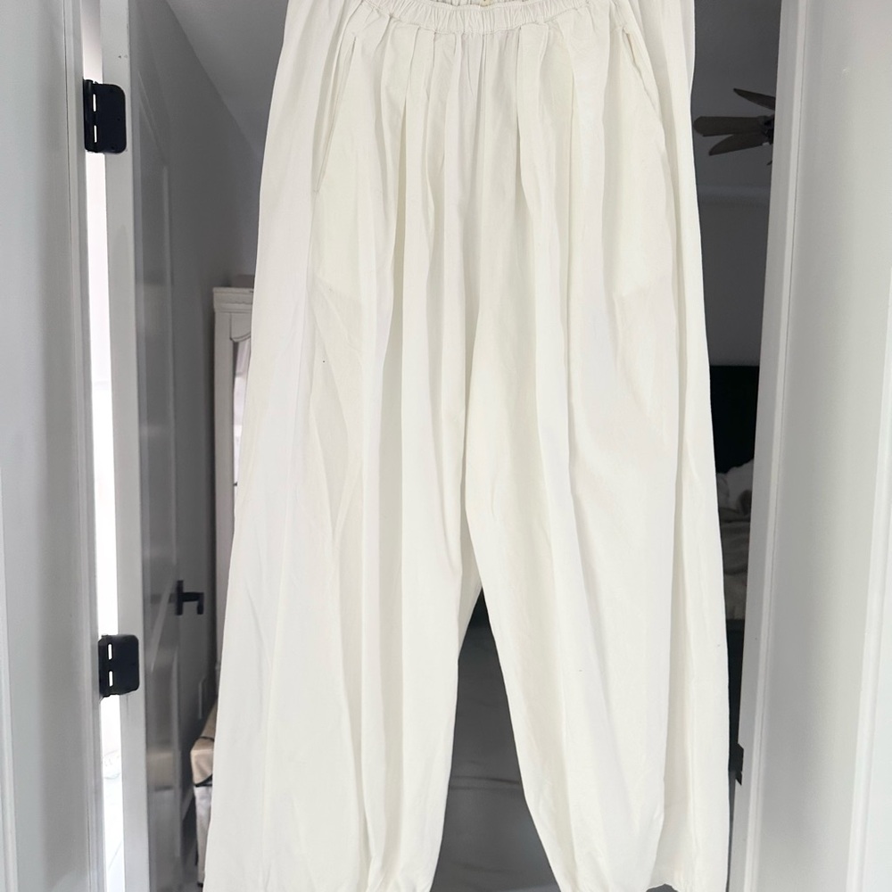 Free People Off-White Joggers